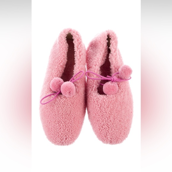 SLEEPER Lulu shearling slippers